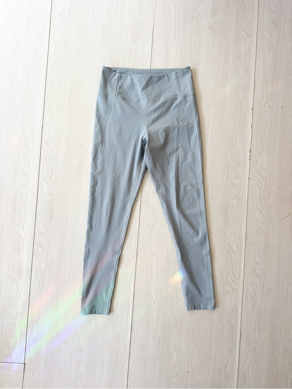 pilates princess blue leggings ✧ girlfriend collective